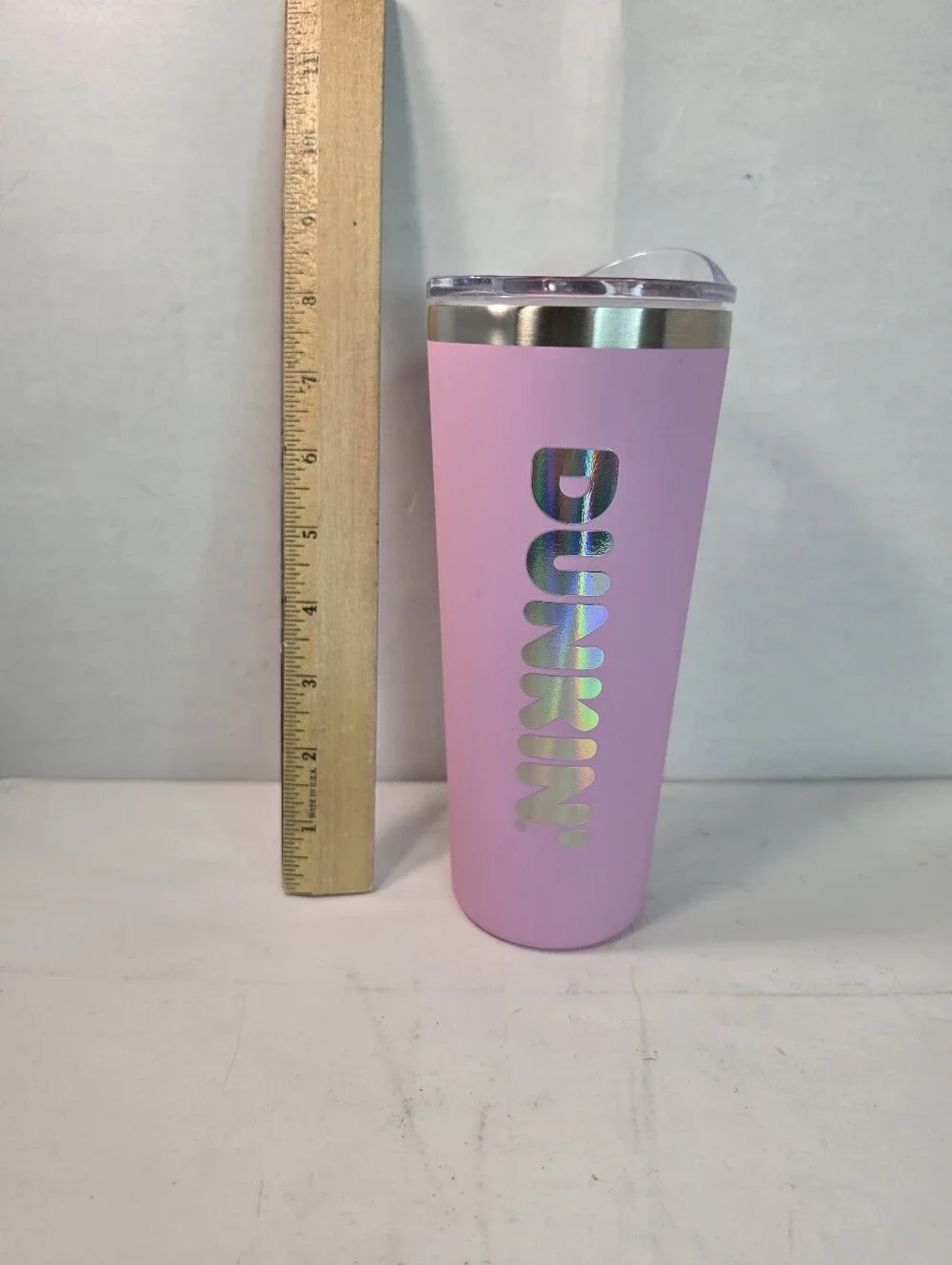 Limited-edition Summer 2023 Dunkin' Donuts Stainless Insulated Travel Tumbler.